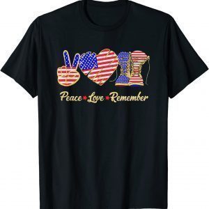 Thank You Veterans Day American Flag Heart Military Army Unisex Shirt