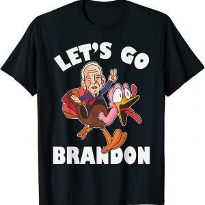 Thanksgiving Day Anti Biden Let's Go Brandon Classic Shirt