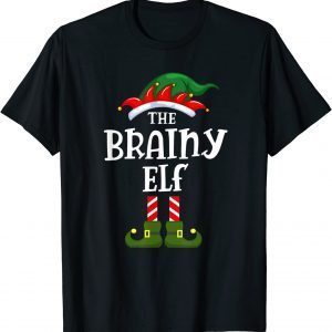 The Brainy ELF Christmas Pajama Family Macthing Group Classic Shirt