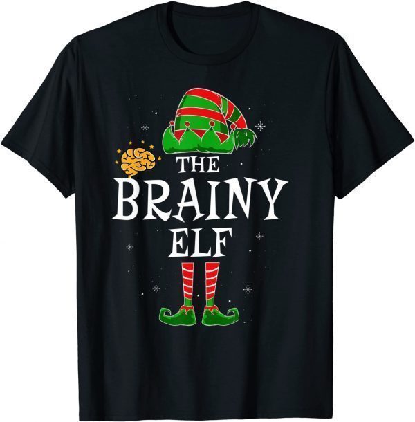 The Brainy Elf Group Matching Family Christmas Smart Classic Shirt