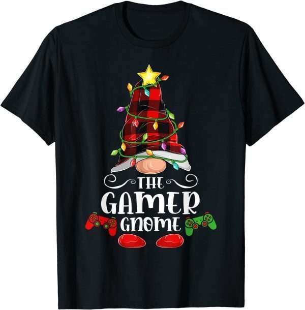 The Gamer Gnome - Matching Family Group Christmas Pajama Unisex T-Shirt