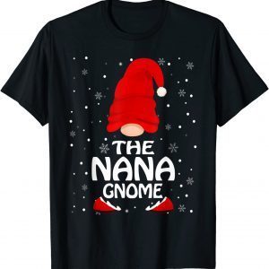 The Nana Gnome Christmas Family Matching Pajamas Classic Shirt