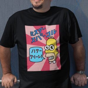 The Simpsons Homer Mr. Sparkle Japanese Classic Shirt