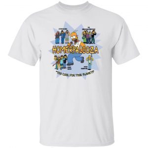 The Simpsons Homerpalooza 2021 shirt