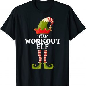 The Workout Elf Christmas Group Matching Family 2021 Shirt