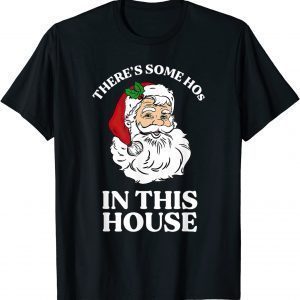 There's Some Hos In this House Christmas Santa 2022 Shirt