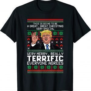 This Is Going To Be A Great Christmas Santa Trump Tee Shirt