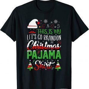 This Is My Christmas Anti Biden Pajama Shirt T-Shirt