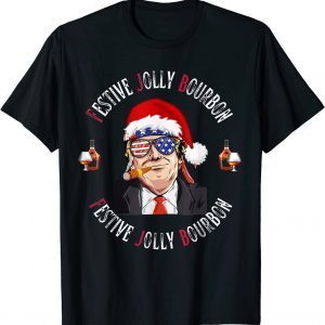 This Is My Christmas Pajama Festive Jolly Bourbon Drinking 2021 Shirt