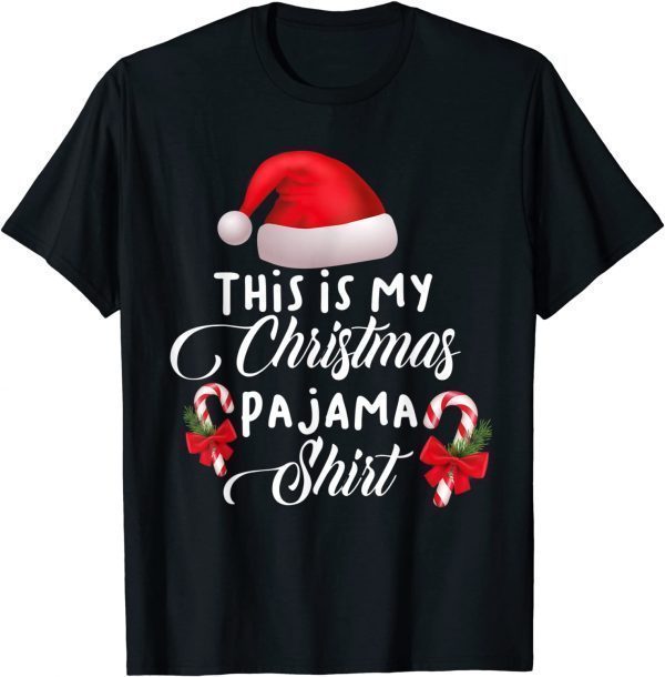 This Is My Christmas Pajama Xmas Holiday 2021 Shirt