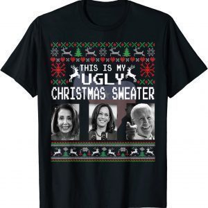 This Is My Ugly Christmas Anti-Biden Xmas Pajamas Sweater Classic Shirt