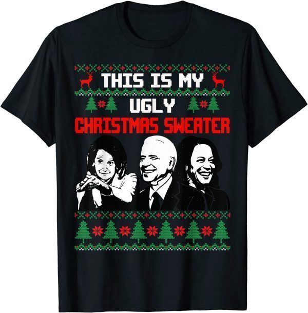 This Is My Ugly Christmas Biden Ugly Christmas Sweater Classic Shirt