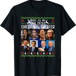 This Is My Ugly Christmas-Sweater Harris Biden Classic Shirt