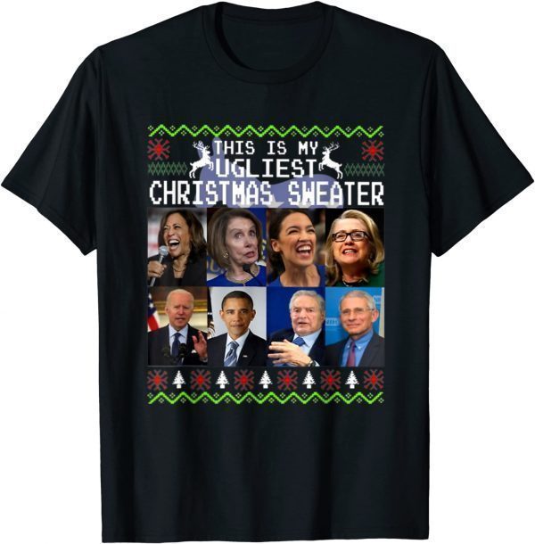 This Is My Ugly Christmas-Sweater Harris Biden Classic Shirt