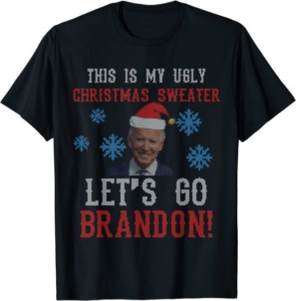 This is My Ugly Christmas Lets Go Brandon Sweater Classic Shirt