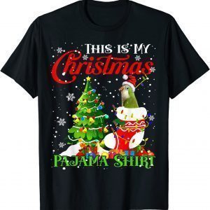 This is My Xmas Pajama Shirt Quaker Parrot In Xmas Sock Classic Shirt