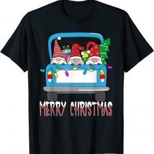 Three Gnome Merry Christmas Gnome Family Pajama Xmas Gift Shirt