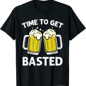 Time To Get Basted Thanksgiving Dinner Turkey And Beer 2021 Shirt