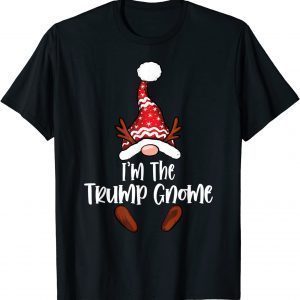 Trump Gnome Buffalo Plaid Matching Family Christmas Pajama T-Shirt