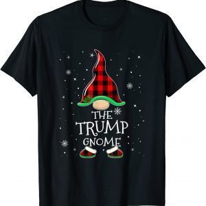 Trump Gnome Matching Family Group Christmas Party Pajama 2021 Shirt