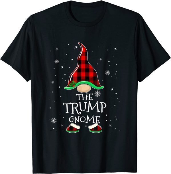 Trump Gnome Matching Family Group Christmas Party Pajama 2021 Shirt