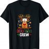 Womens Christmas Boo Boo Crew Nurse Reindeer 2021 Shirt