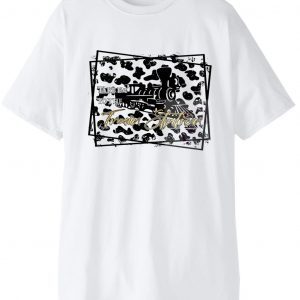 Yellowstone Cow Print Take Em To The Train Station Limited Shirt