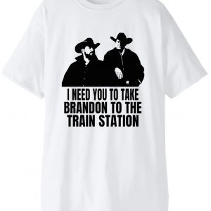 Yellowstone It's Time We Take A Ride To The Train Station Limited Shirt