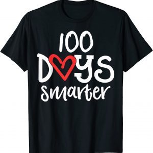 100 Days Smarter 100th Day of School Kindness Teacher Classic Shirt