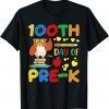 100th Day Of Pre-K Student Owl Lover 100 Days Of School 2022 Shirt
