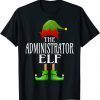 Administrator Elf Xmas Family Matching Group Christmas Classic Shirt