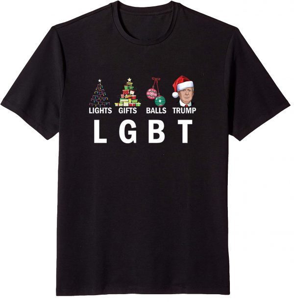 All I Want For Christmas Trump LGBT Trump Christmas 2022 Shirt
