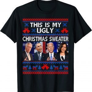 Anti-Biden This Is My Christmas Xmas Ugly Sweater Classic Shirt