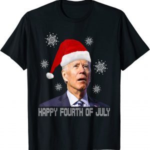 Anti Joe Biden Happy 4th of July Biden Merry Christmas Classic Shirt