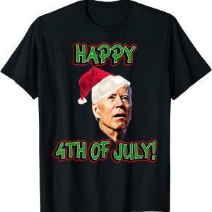 Anti Joe Biden Happy 4th of July Biden X-mas Classic Shirt