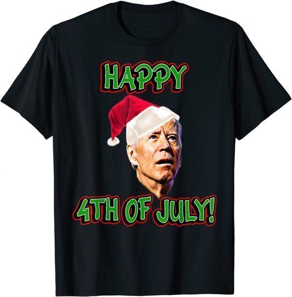 Anti Joe Biden Happy 4th of July Biden X-mas Classic Shirt