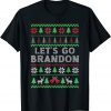 Anti Joe Biden Lets Go Branson Brandon Ugly Christmas Classic T-Shirt