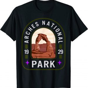 Arches National Park 1929 Moab Utah Nature Camping Hiking 2022 Shirt