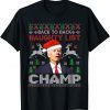 Back To Back Naughty List Champ Biden Ugly Christmas 2022 Shirt