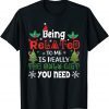 Being Related Is Really The Only Gift You Need Christmas 2022 Shirt