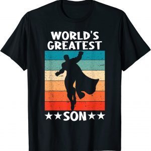 Best Son Superhero Worlds Greatest Son Unisex Shirt