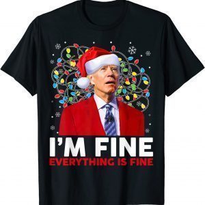 Biden Republican Christmas Santa Hat Costume For Xmas Classic Shirt