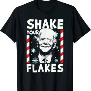 Biden Shake Your Flakes Ugly Christmas Classic Shirt