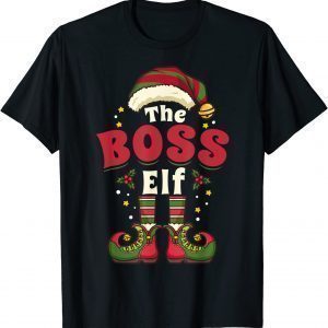 Boss Elf Christmas Matching Family Classic ShirtBoss Elf Christmas Matching Family Classic Shirt