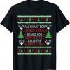 Brains For Democrat Balls For Republican Christmas Matching Classic Shirt