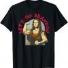 Brandon Mona Lisa Conservative Anti Biden Liberal T-Shirt