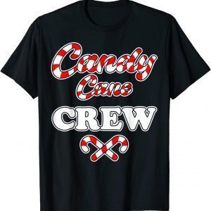 Candy Cane Crew Christmas Candy Lover Matching Family T-Shirt