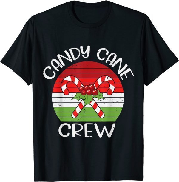 Candy Lover christmas Candy Cane Crew X-mas 2022 Shirt