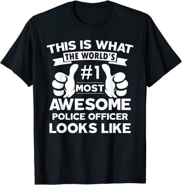 Certified cool Police officer awesome looks like employee Classic Shirt