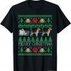 Christmas Beagle Dog Lovers Beagle Ugly 2022 T-Shirt